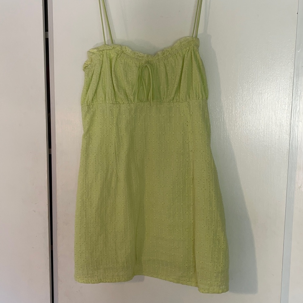 Cotton Candy LA Light Green Dress